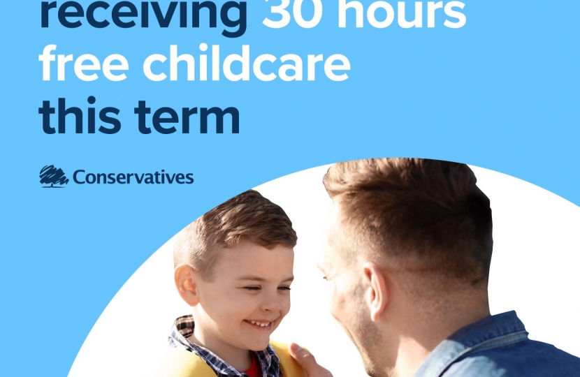 325,000 children receiving 30 hours free childcare this term