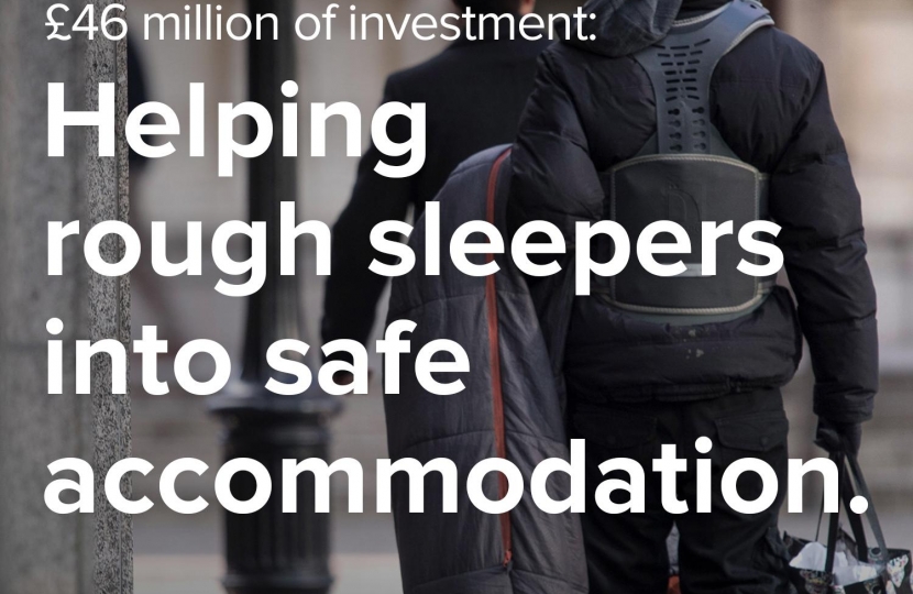 Helping rough sleepers into safe accommodation