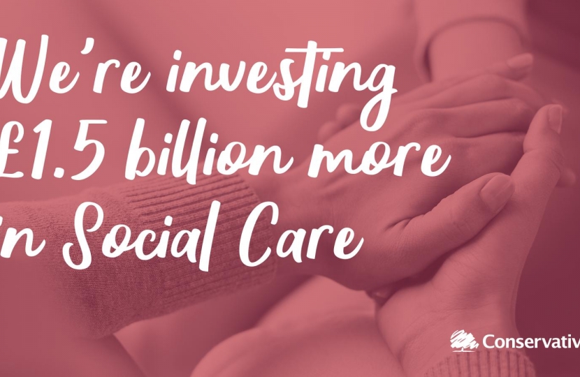£1.5 Billion investment into Social Care
