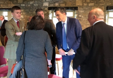Julian Smith MP meets with Constituency members 