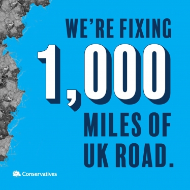 We're fixing 1000 miles of UK road