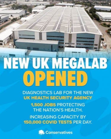 New UK Megalab Opened